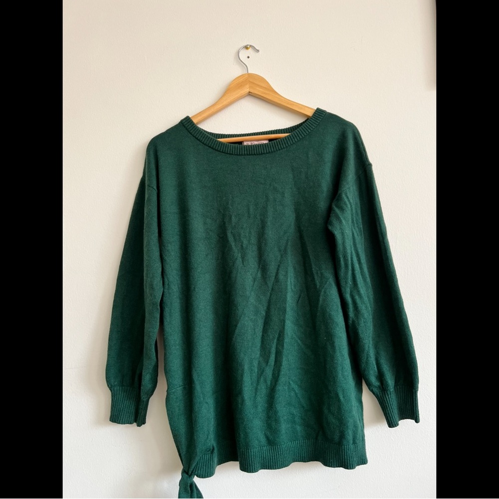 BCBGenararion dark green sweater sise S